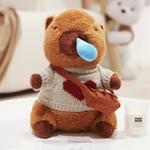 Плюшевая кукла Snotty Dressing Capybara высотой 25 см BANLI - фото 10