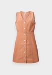 Платье ONLY ONLMOXIE DRESS, Mocha Mousse/Brown - фото 5