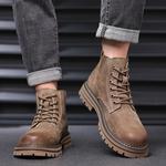 Мужские ботинки Cahhrrn X Martin Boot Men Beige Weishibangwei - фото 12