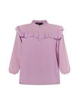 Блузка faina, сиреневый - фото