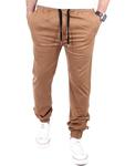 Брюки чинос RESLAD Chino Jogger, коричневый - фото 2