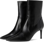 Женские ботильоны Stuart Weitzman Stuart Power Zip 75, Black - фото