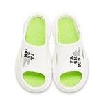 Шлепанцы унисекс Run Manner, белый/зеленый - фото 16