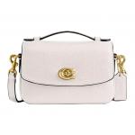 COACH Качественная кожаная сумка через плечо - фото