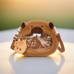 Плюшевая сумка капибара VOGTEE, белый - фото 5