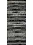 Коврик для ванной Keith с узором зигзаг Missoni Home, черный - фото