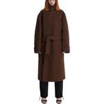 Пальто-баллон 'Brown Chine' Lemaire - фото 4