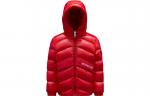 Детская пуховая куртка Moncler, красная - фото 2