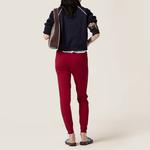 MIU MIU Длинный худи на молнии, Blue - фото 4