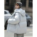 Пуховик унисекс WARRIOR, зеленый - фото 12