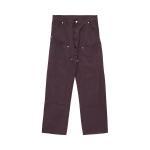 Брюки MM6 Maison Margiela Canvas Workwear Pants, Dark Wine - фото