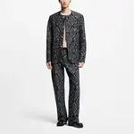 Графические джинсовые штаны для скейтбординга LOUIS VUITTON, синий - фото 3