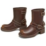 Женские Ботильоны TATA, Кофе (Без Подкладки) - фото 9