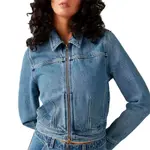 Куртка Levi's Xs Dart denim, синий - фото 4