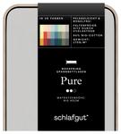 Простень boxspring pure jersey Schlafgut, светло-серый - фото 2