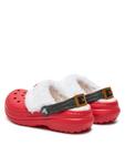 Мюли Crocs Classic Lined Santa Clog K 210931, красный - фото 3
