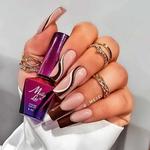 Светоотражающая пудра для ногтей E, Molly Lac - фото 7