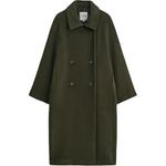 COS Темно-зеленое пальто Women's Dark Green - фото