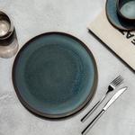 Обеденная тарелка like.Villeroy & Boch, 29 см, сине-серый - фото 2