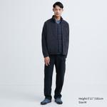 Толстовка Heather Fleece на молнии Uniqlo, 08 темно-серый - фото 3
