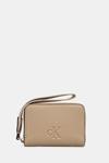 Кошелек Calvin Klein Jeans, бежевый - фото