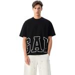 Футболка унисекс GAP, черный - фото 4