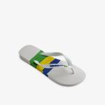 Резиновые шлепанцы Brazil tech Havaianas, белый - фото 3