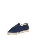 Детские эспадрильи с узором «елочка» Pisamonas, темно-синий - фото 2