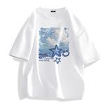 Футболка унисекс MINISO, Пальмовый зеленый (Голубое звездное небо) - фото 4