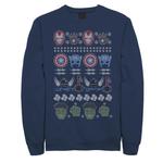 Мужской флисовый свитер Marvel Avengers Ugly Christmas Licensed Character - фото