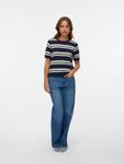 Свитер VERO MODA VMCARMELIA, Navy/Light blue - фото 5