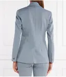 Элегантный жакет Regular fit Liu Jo, синий - фото 4