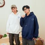 Свитшот осенне-зимний унисекс LA'T.WEEKEND, Бордовый (Обычная версия) - фото 11