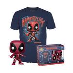 Marvel — Bobble Head Pop N° XX — одежда Дэдпула + футболка Funko - фото