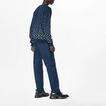 Свитер мужской Louis Vuitton, синий - фото 5