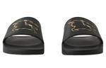Шлепанцы Burberry EKD Motif Slide, черный - фото 3