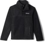 Columbia boys Steens Mountain II 1/4 Snap Fleece Pull-over, Black - фото