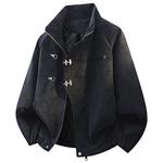 Пуховик Unisex Lapel Thickened Puffer X1617, серый puffer jacket - фото 3