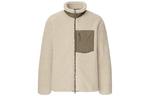 Флисовая куртка с длинными рукавами и застежкой-молнией Uniqlo, 31 бежевый - фото