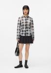 Рубашка Karl Lagerfeld Jeans Shirt, Bleached Check Aop Black/Black - фото 2