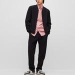 Футболка мужская розовая HUGO BOSS - фото 4