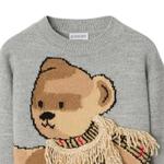 Burberry Свитер SS25 серый детский - фото 4