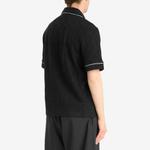 Рубашка с монограммой из махровой ткани Casablanca, черный - фото 3