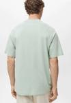 Футболка Mango Basic T-shirt, Light Green - фото 3