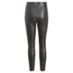 Брюки Vila Barb Coated 7/8 High Waist, черный - фото 4