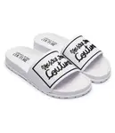 Тапочки из ракушек Versace Jeans Couture, белый - фото 3