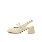 Туфли на высоком каблуке для женщин DAPHNE, Beige - фото