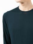 John Smedley шерстяной джемпер тонкой вязки, зеленый - фото 5