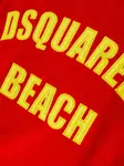 Пляжная одежда с поясом Dsquared2, красный - фото 4