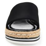 Эспадрильи-слайды Journee Rosey, черный - фото 3